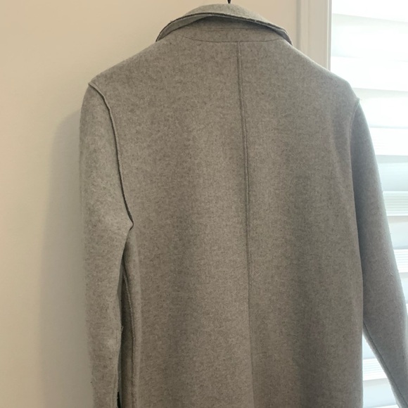 long grey coat - Picture 3 of 3